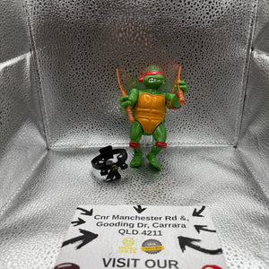 1988 TMNT Raphael Playmates Ninja Turtle FRENLY BRICKS - Open 7 Days