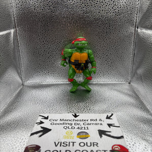 1988 TMNT Raphael Playmates Ninja Turtle Don FRENLY BRICKS - Open 7 Days
