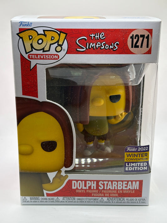 Funko POP! Television The Simpsons #1271 Dolph Starbeam 2022 Winter FRENLY BRICKS - Open 7 Days