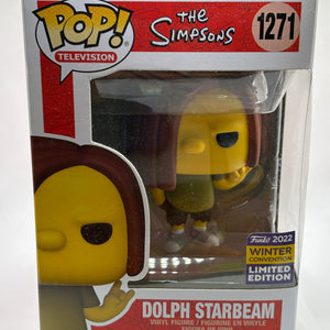 Funko POP! Television The Simpsons #1271 Dolph Starbeam 2022 Winter FRENLY BRICKS - Open 7 Days