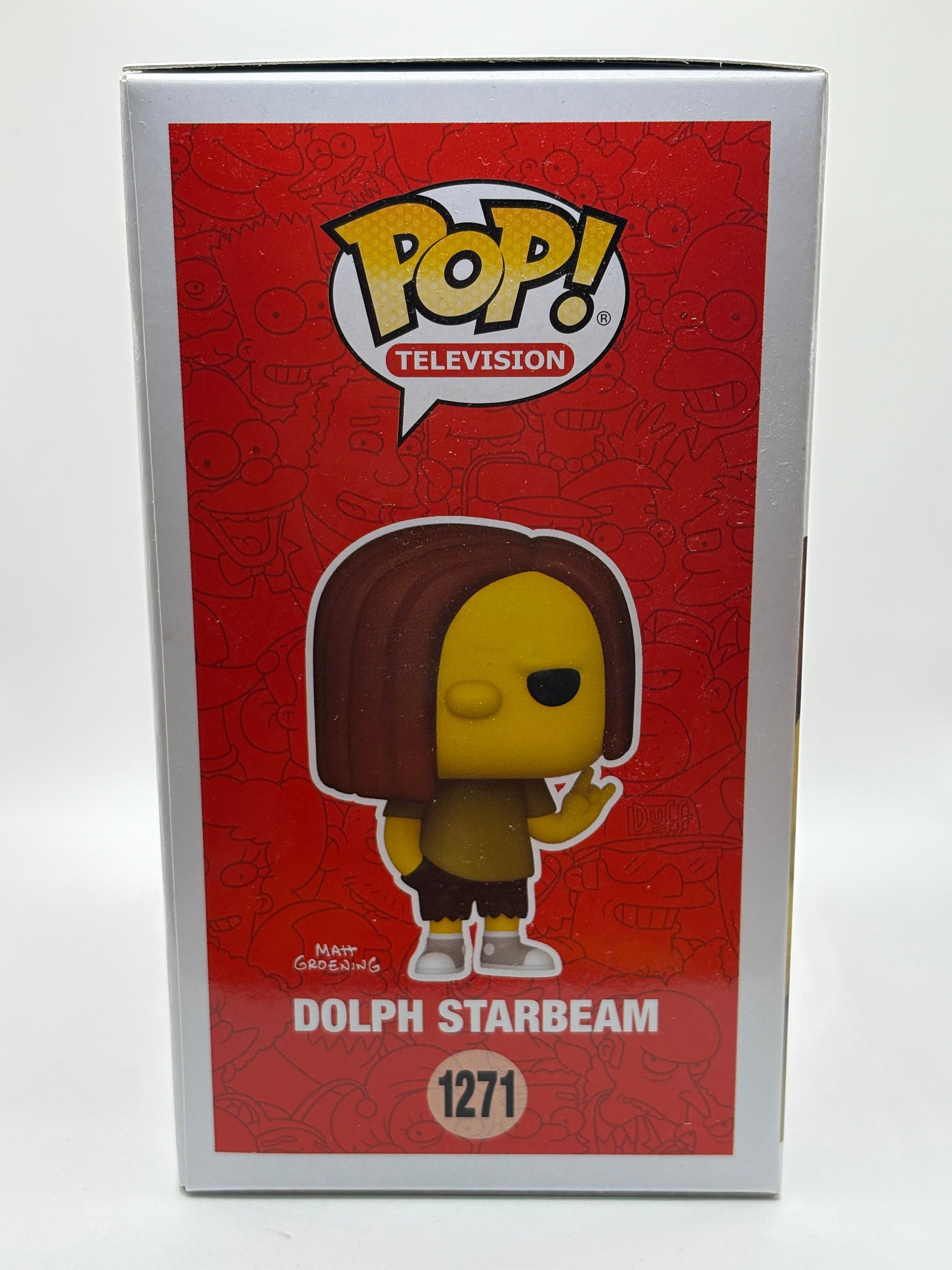 Funko POP! Television The Simpsons #1271 Dolph Starbeam 2022 Winter FRENLY BRICKS - Open 7 Days