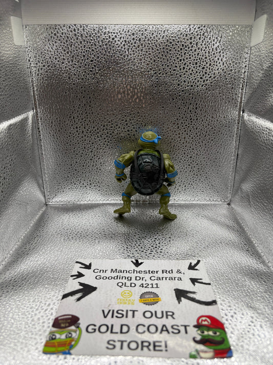 Vintage 1988 TMNT Teenage Mutant Ninja Turtles Hard Head Leonardo Action Figure FRENLY BRICKS - Open 7 Days