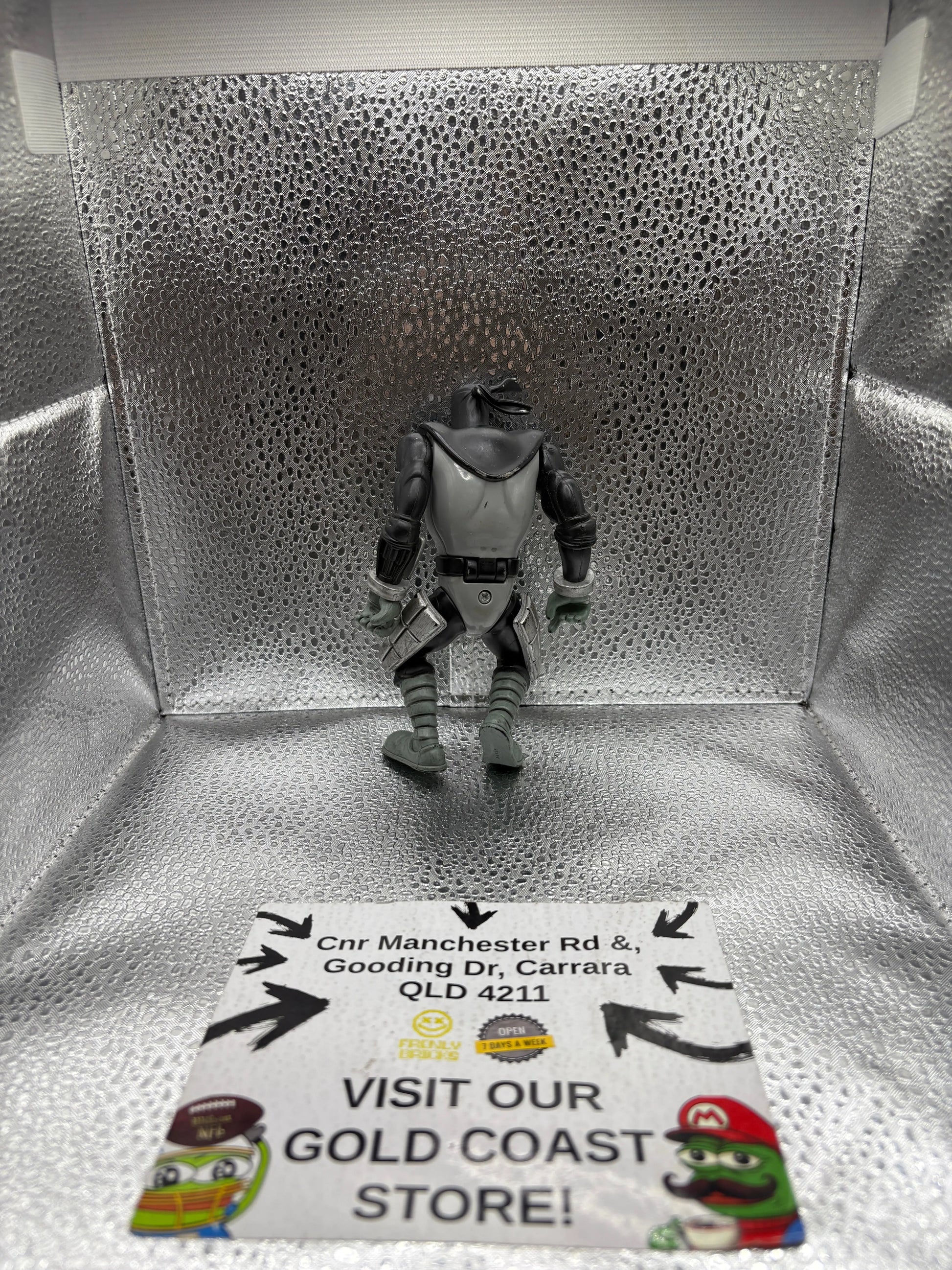 2003 Playmate TMNT Ninja Turtles Robot Foot Soldier Figure 2 Head Rare Vintage FRENLY BRICKS - Open 7 Days