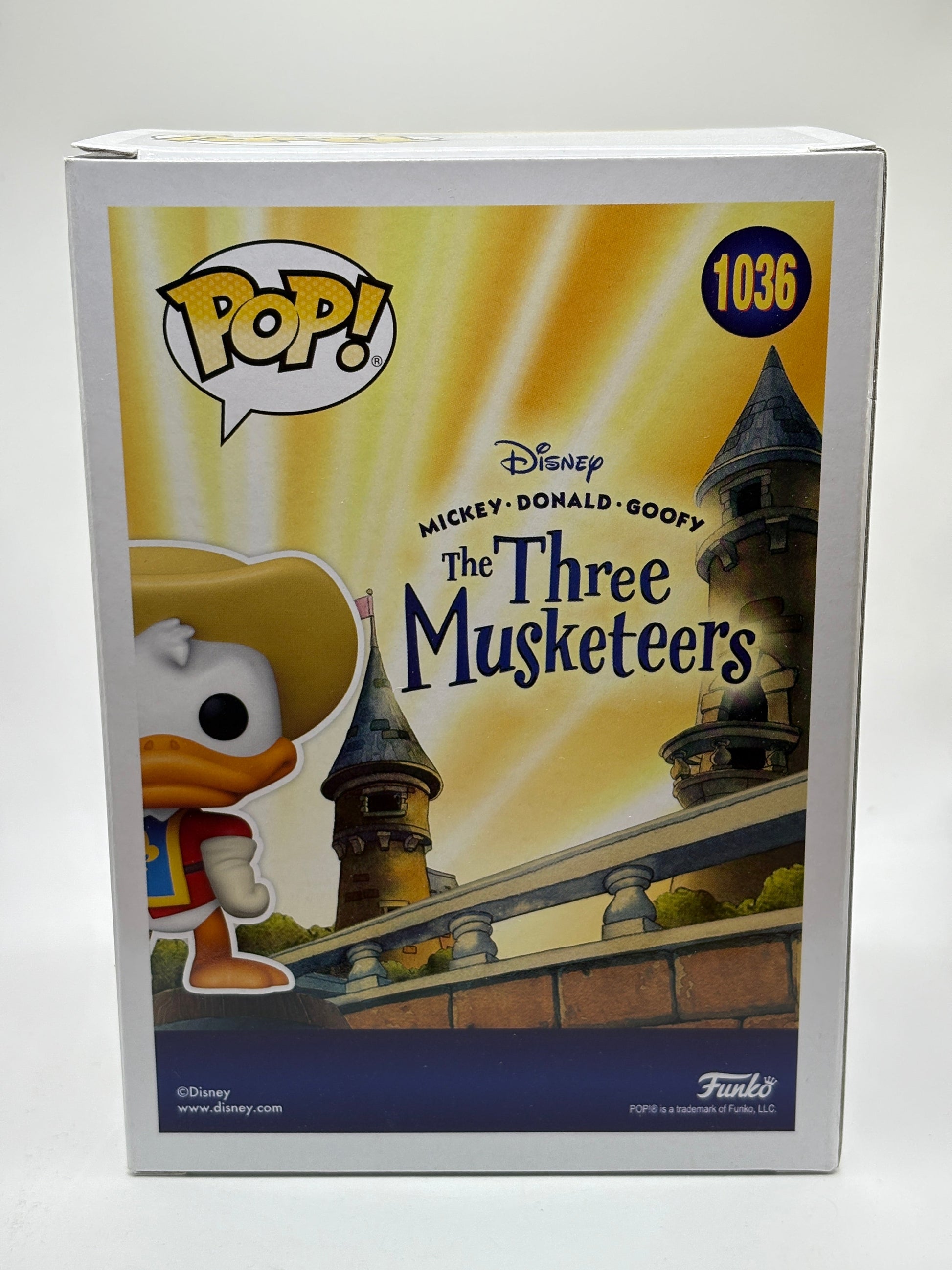 Funko POP! Disney The Three Musketeers #1036 Donald Duck 2021 Wondrous SE FRENLY BRICKS - Open 7 Days