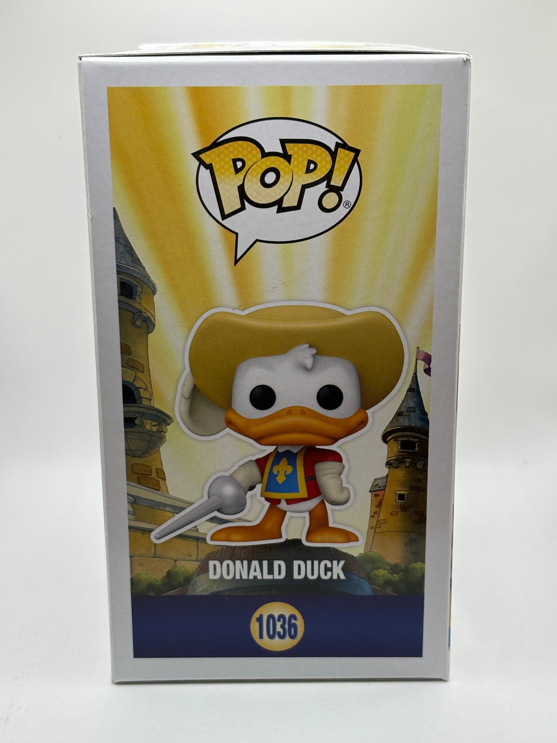 Funko POP! Disney The Three Musketeers #1036 Donald Duck 2021 Wondrous SE FRENLY BRICKS - Open 7 Days