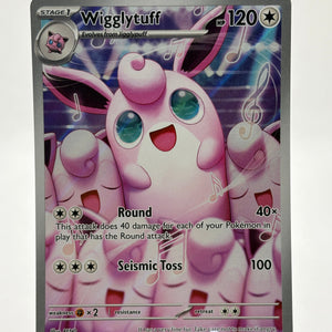 Pokemon TCG Phantasmal Flames - Wigglytuff 105/094 Illustration Rare Nm FRENLY BRICKS - Open 7 Days