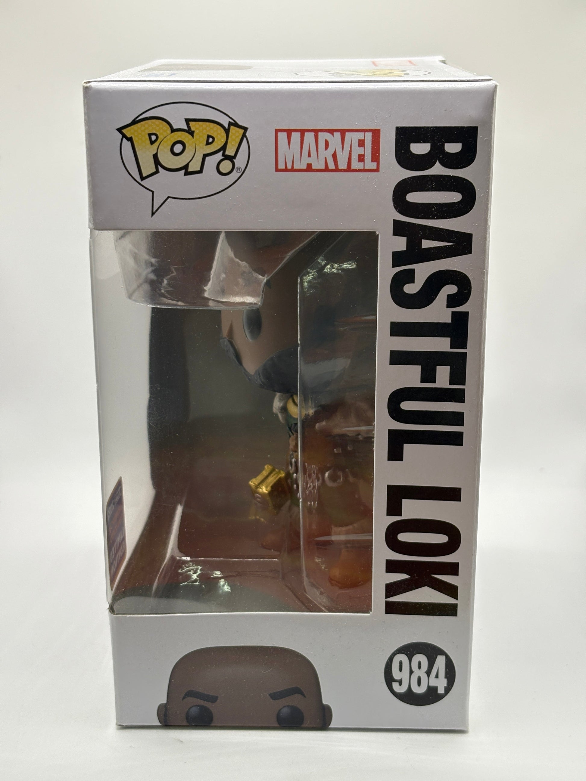 Funko POP! Marvel Loki #984 Boastful Loki 2022 Wondrous Convention FRENLY BRICKS - Open 7 Days