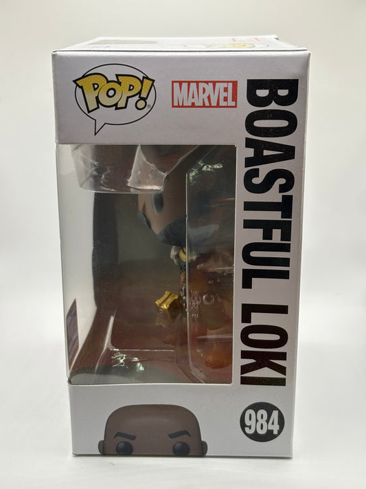 Funko POP! Marvel Loki #984 Boastful Loki 2022 Wondrous Convention FRENLY BRICKS - Open 7 Days