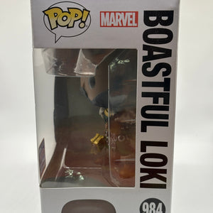 Funko POP! Marvel Loki #984 Boastful Loki 2022 Wondrous Convention FRENLY BRICKS - Open 7 Days