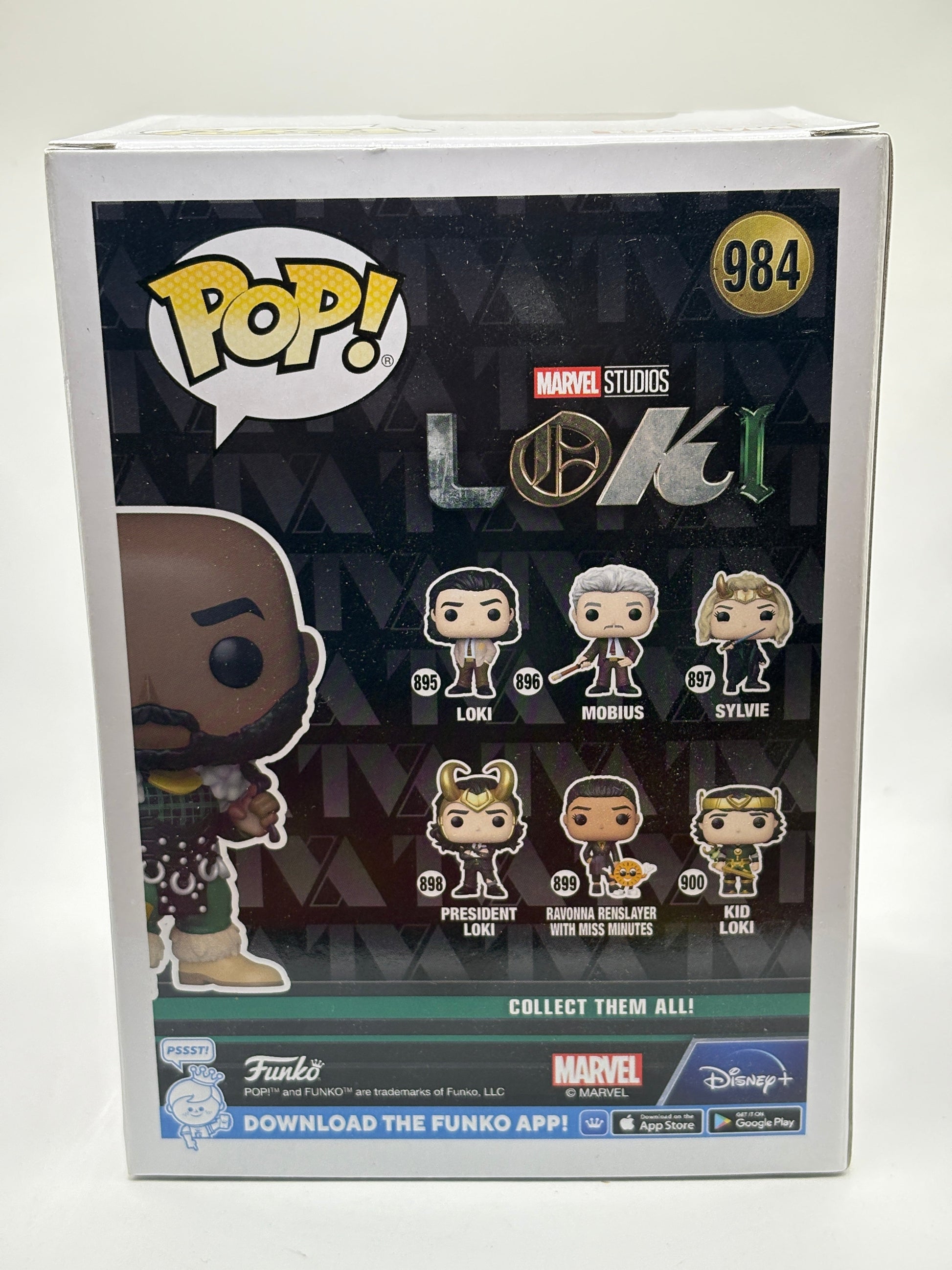 Funko POP! Marvel Loki #984 Boastful Loki 2022 Wondrous Convention FRENLY BRICKS - Open 7 Days