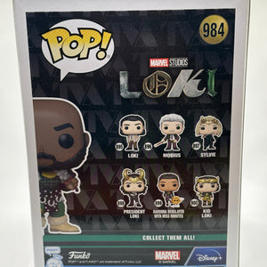 Funko POP! Marvel Loki #984 Boastful Loki 2022 Wondrous Convention FRENLY BRICKS - Open 7 Days