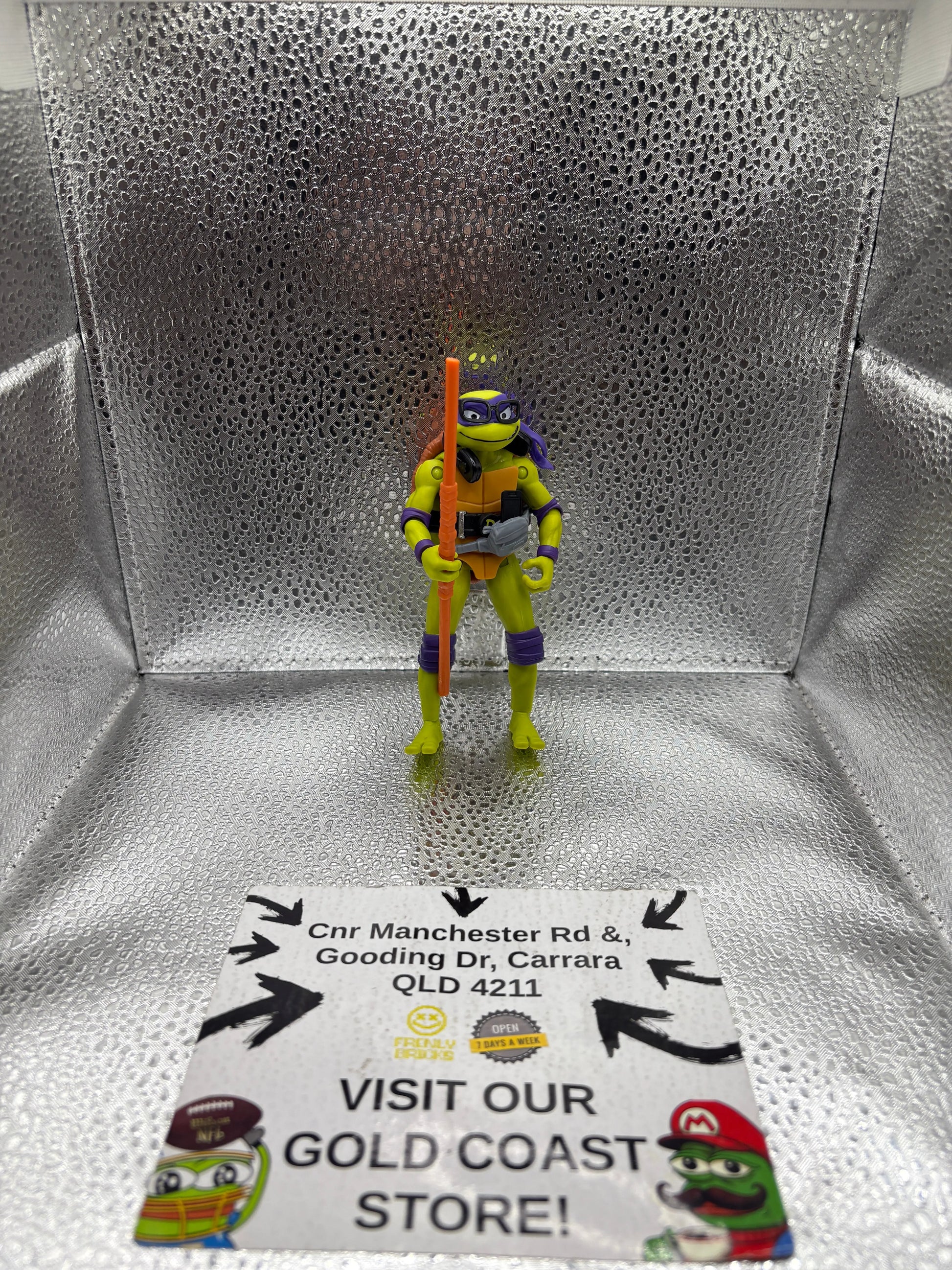 Teenage Mutant Ninja Turtles: Mutant Mayhem Donatello The Brains Action Figure FRENLY BRICKS - Open 7 Days