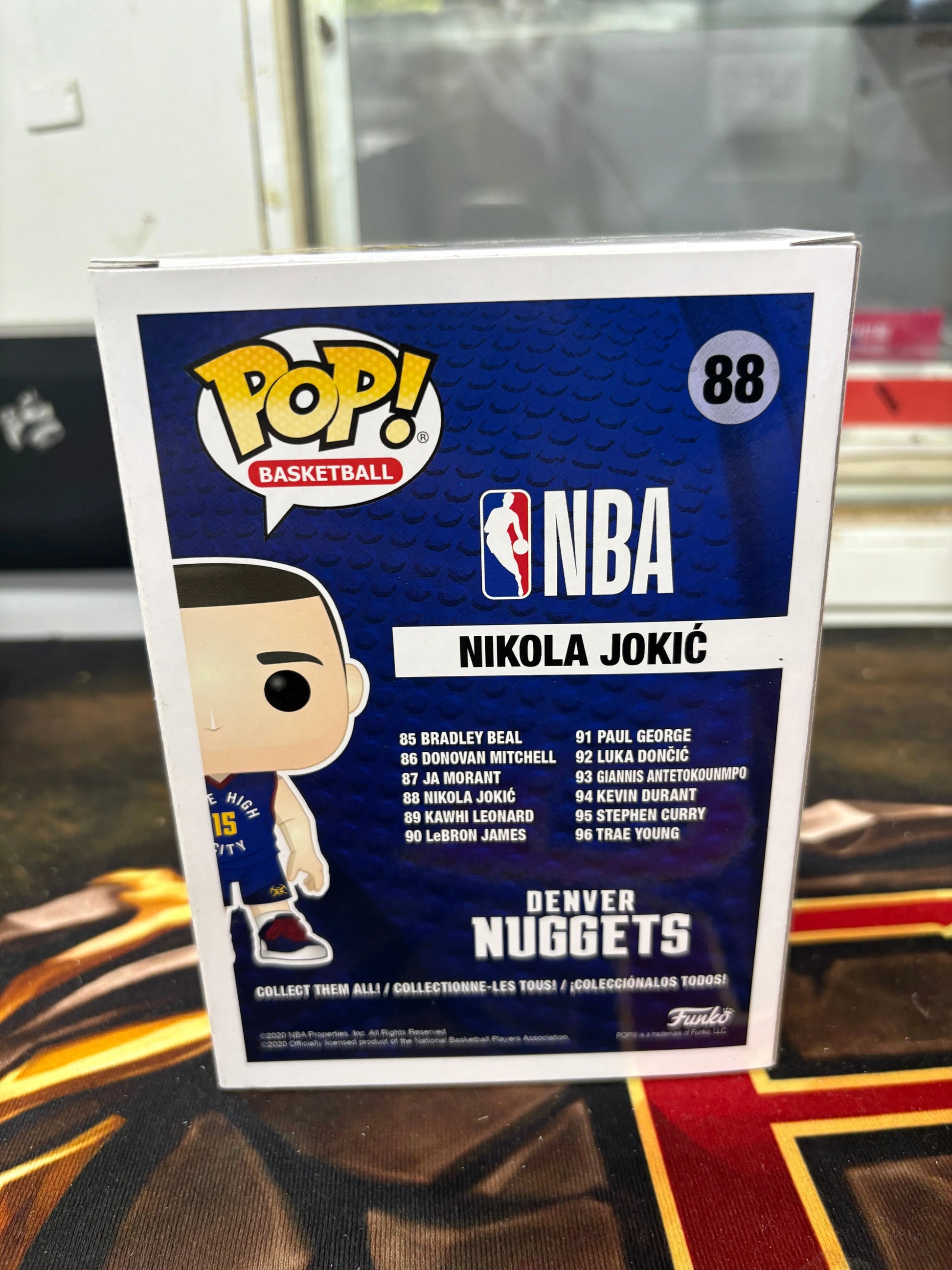 Funko POP! Basketball Nikola Jokic #88 Denver Nuggets Alternate NBA FRENLY BRICKS - Open 7 Days
