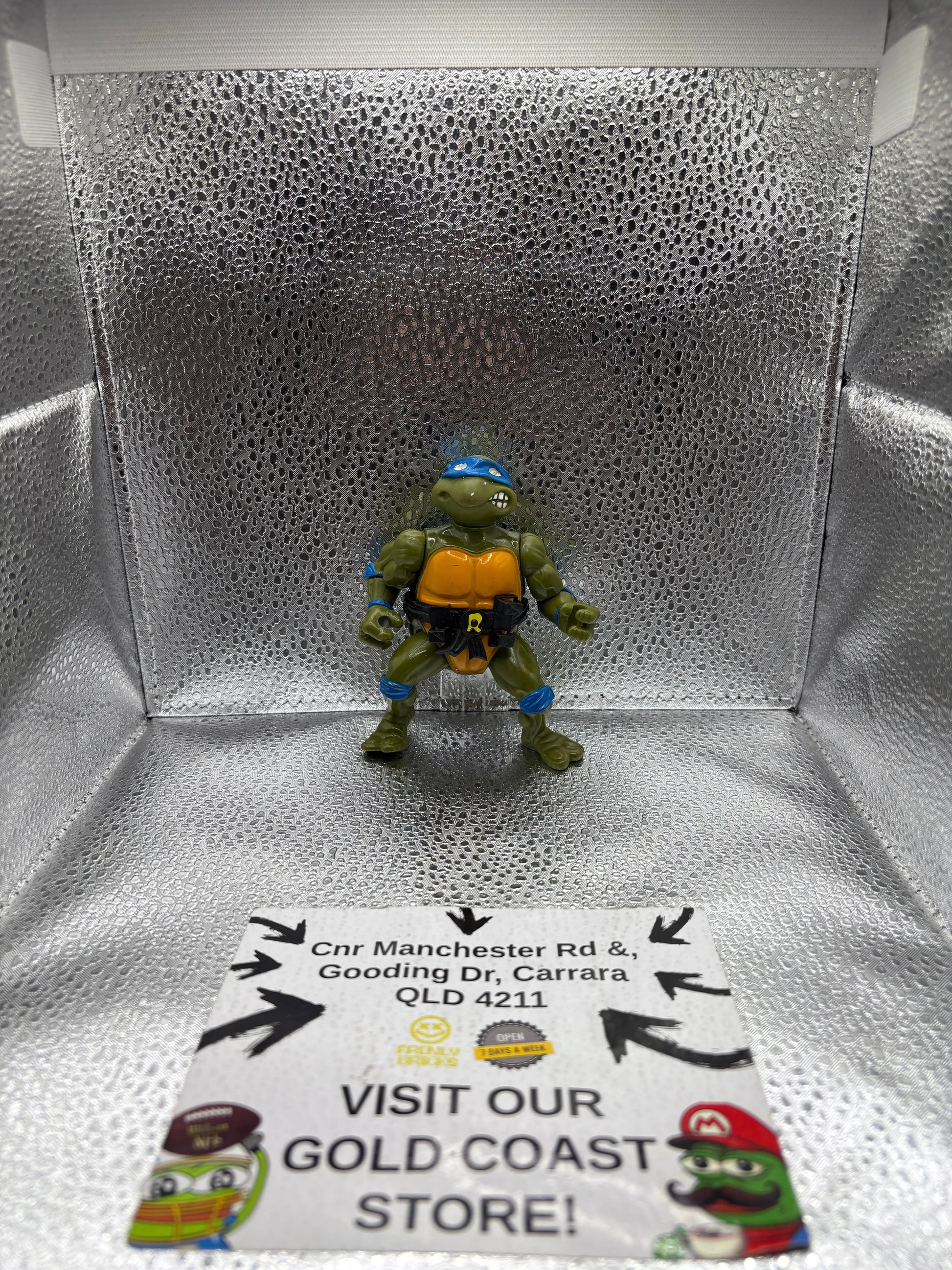 Teenage Mutant Ninja Turtles Leonardo 1988 TMNT Vintage Figure Playmates Toys FRENLY BRICKS - Open 7 Days