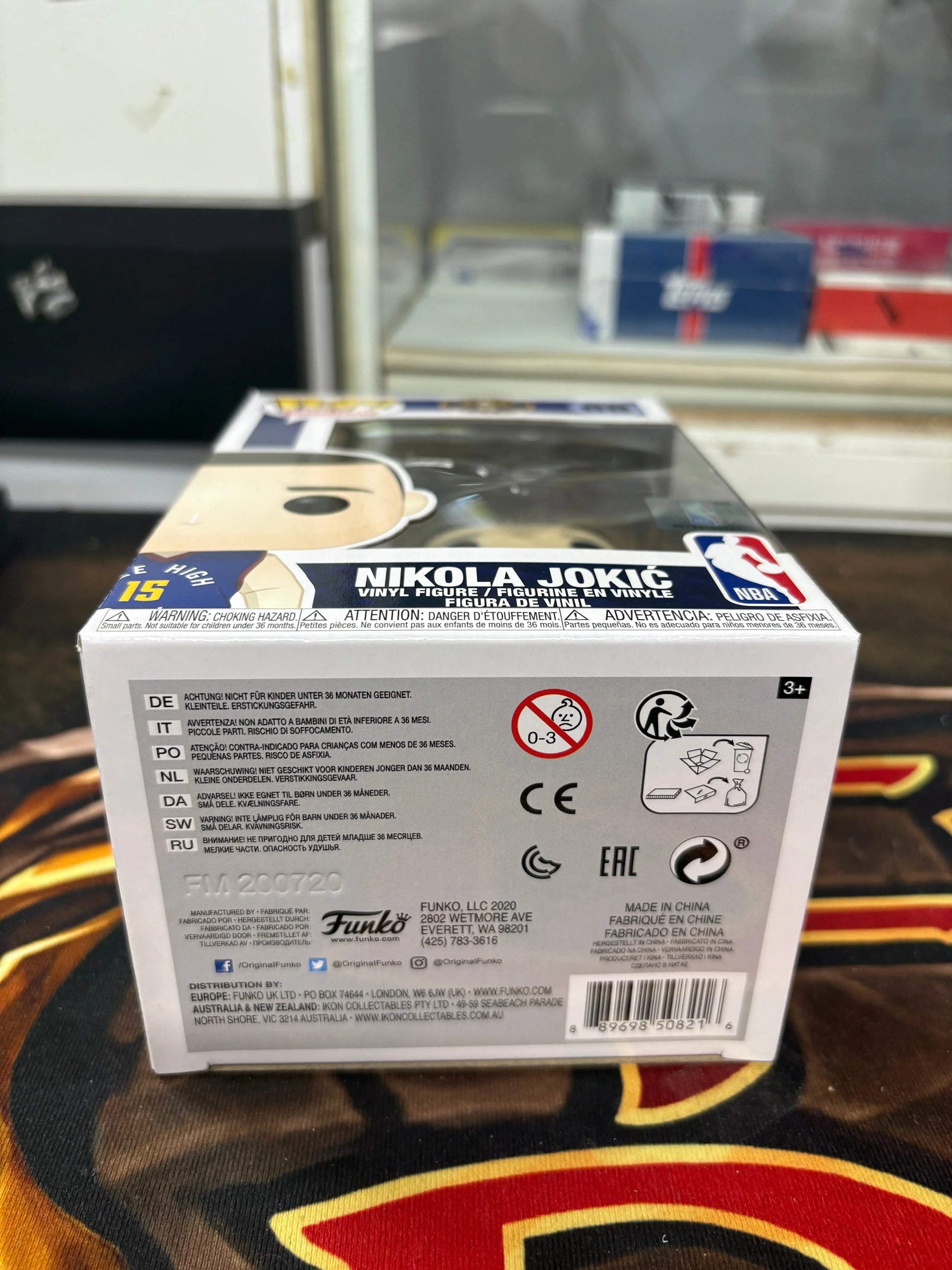 Funko POP! Basketball Nikola Jokic #88 Denver Nuggets Alternate NBA FRENLY BRICKS - Open 7 Days