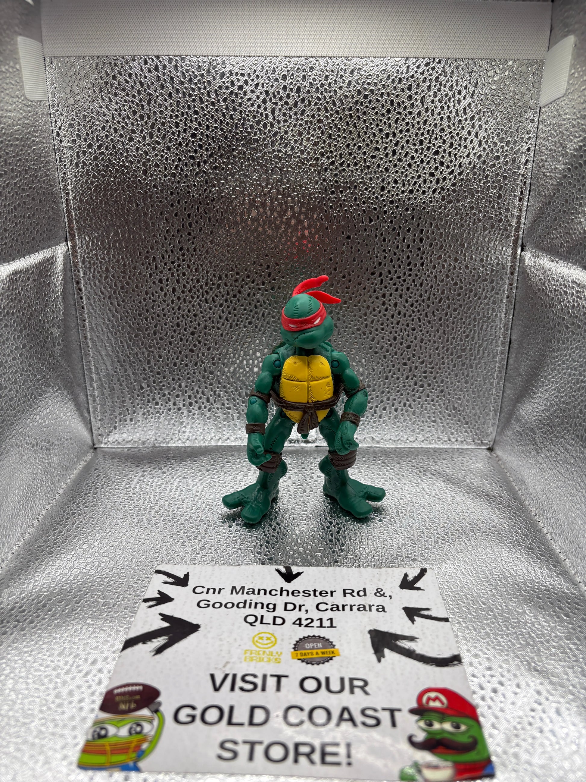 Viacom Playmates 2014 Teenage Mutant Ninja Turtles TMNT Raphael Figure 4.5” FRENLY BRICKS - Open 7 Days