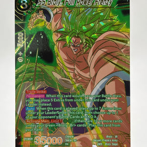 Dragon Ball Super Masters - SS Broly, Full Power Frenzy BT19-088 SPR FRENLY BRICKS - Open 7 Days