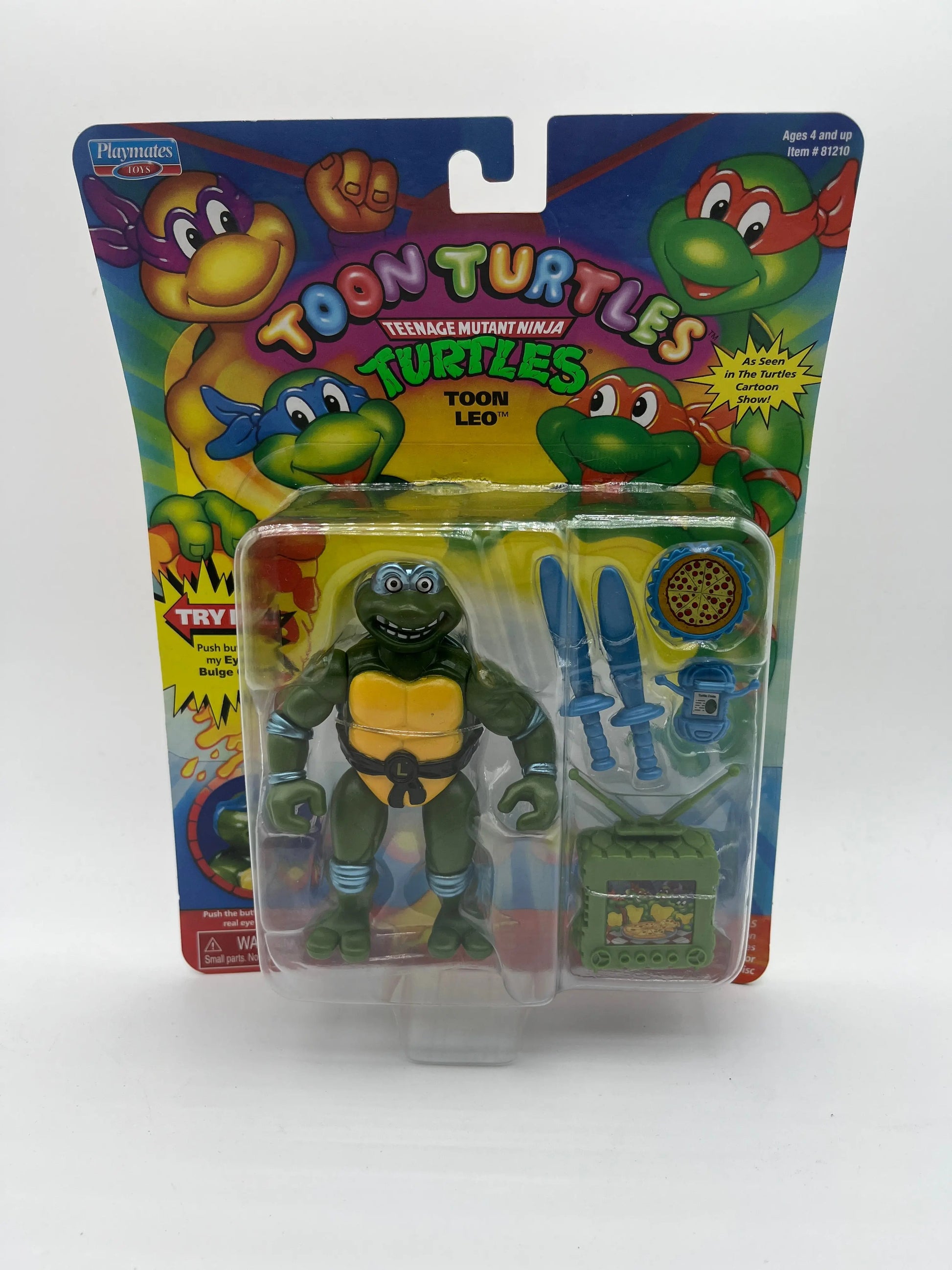 Teenage Mutant Ninja Turtles Classic Collection 4.5 inch Toon Leo TMNT FRENLY BRICKS - Open 7 Days