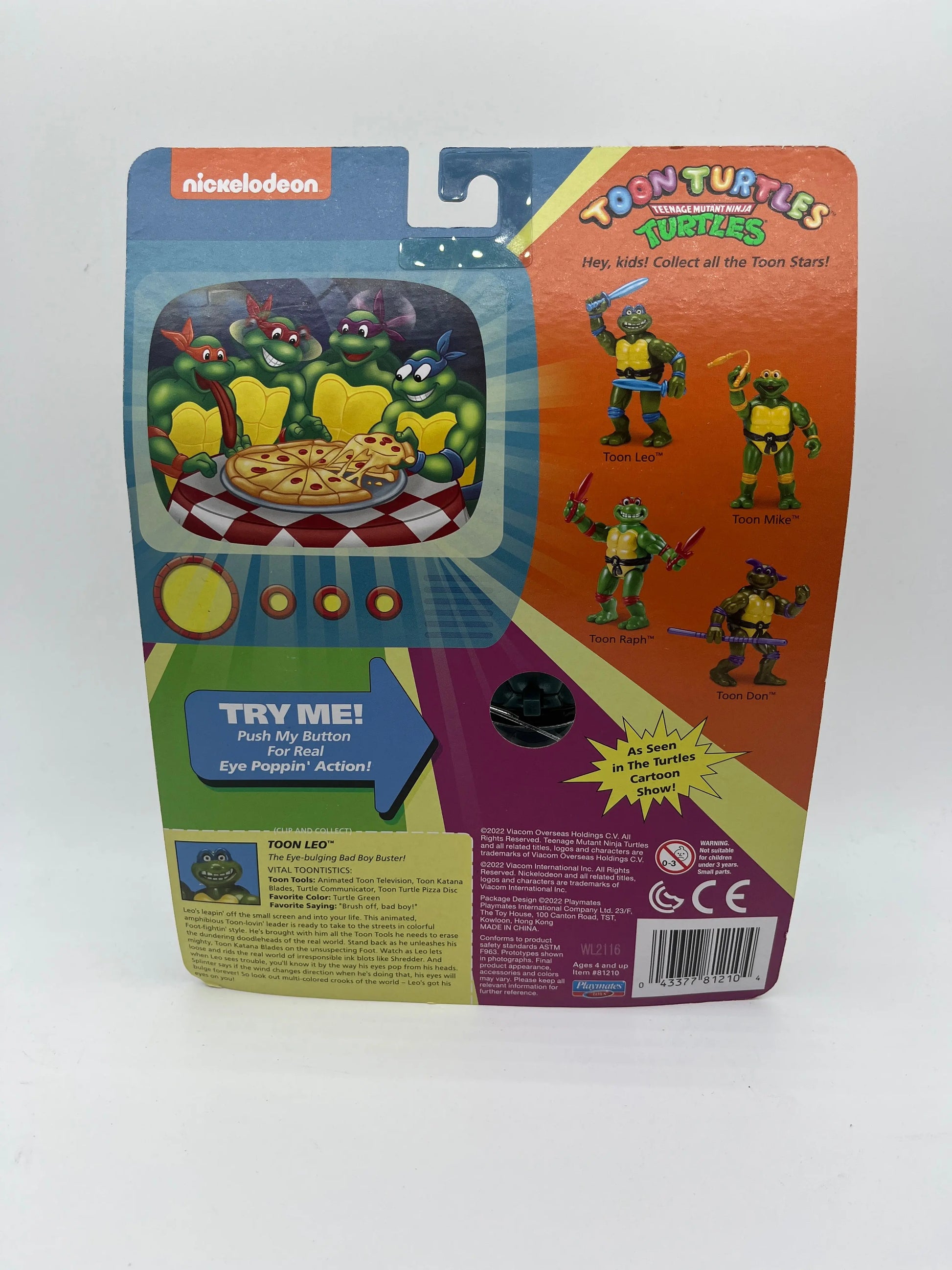 Teenage Mutant Ninja Turtles Classic Collection 4.5 inch Toon Leo TMNT FRENLY BRICKS - Open 7 Days