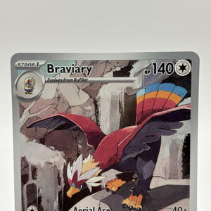 Pokemon TCG Black Bolt - Braviary #155/086 Illustration Rare NM FRENLY BRICKS - Open 7 Days