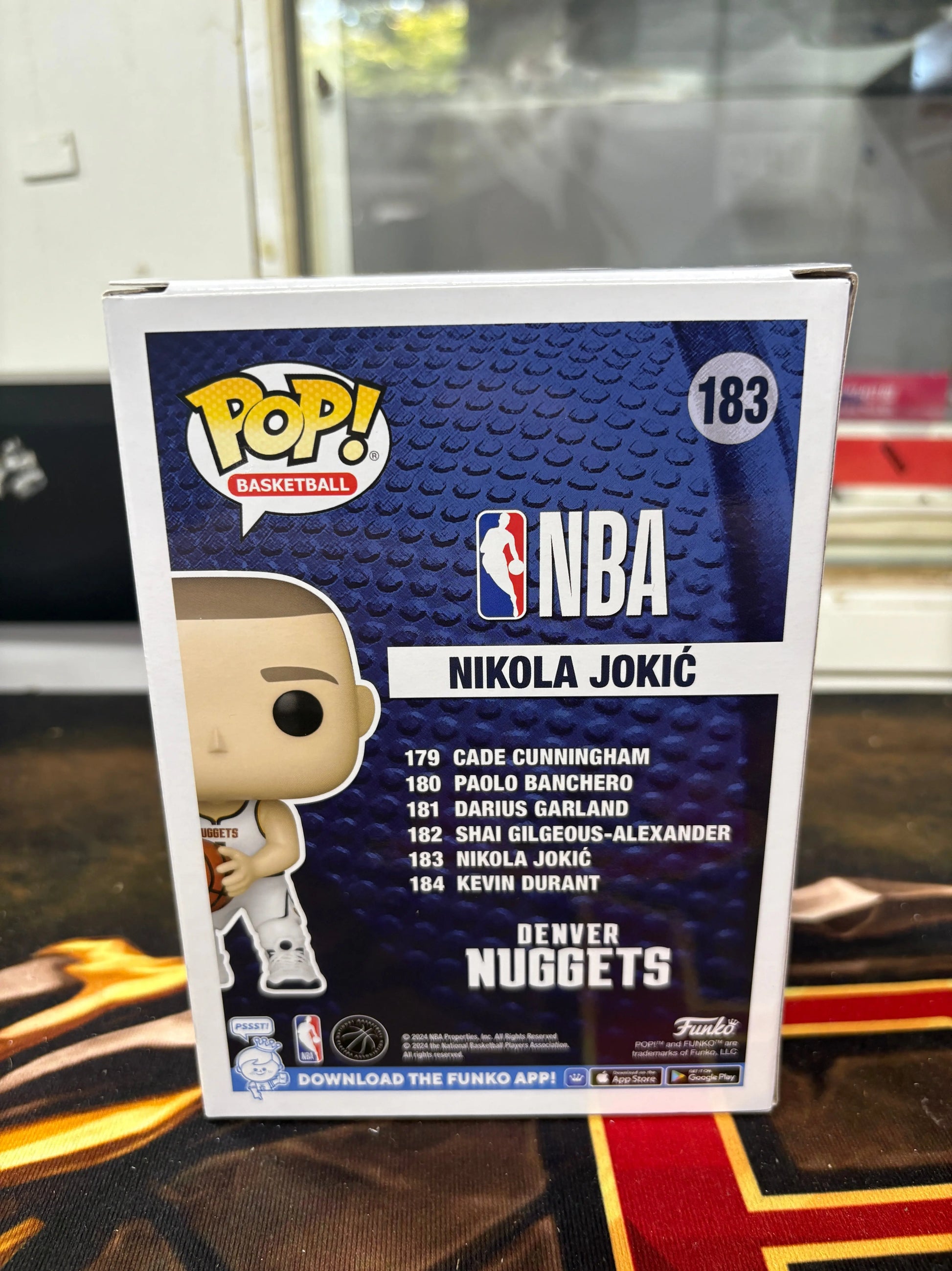 Funko POP! Basketball Denver Nuggets #183 Nikola Jokic FRENLY BRICKS - Open 7 Days