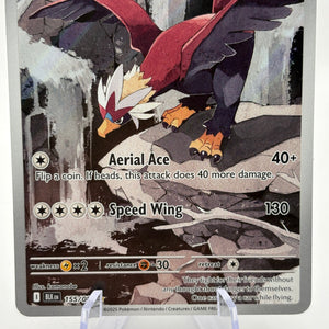 Pokemon TCG Black Bolt - Braviary #155/086 Illustration Rare NM FRENLY BRICKS - Open 7 Days