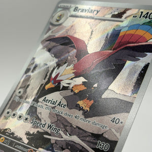 Pokemon TCG Black Bolt - Braviary #155/086 Illustration Rare NM FRENLY BRICKS - Open 7 Days