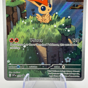 Pokemon TCG SVP Promo - Victini SVP208 Black Star Illustration Rare NM FRENLY BRICKS - Open 7 Days