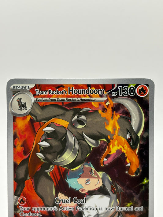 Pokemon TCG Destined Rivals - Team Rocket’s Houndoom 191/182 NM FRENLY BRICKS - Open 7 Days