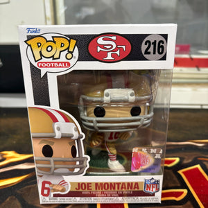 Funko POP! Football San Francisco #216 Joe Montana FRENLY BRICKS - Open 7 Days