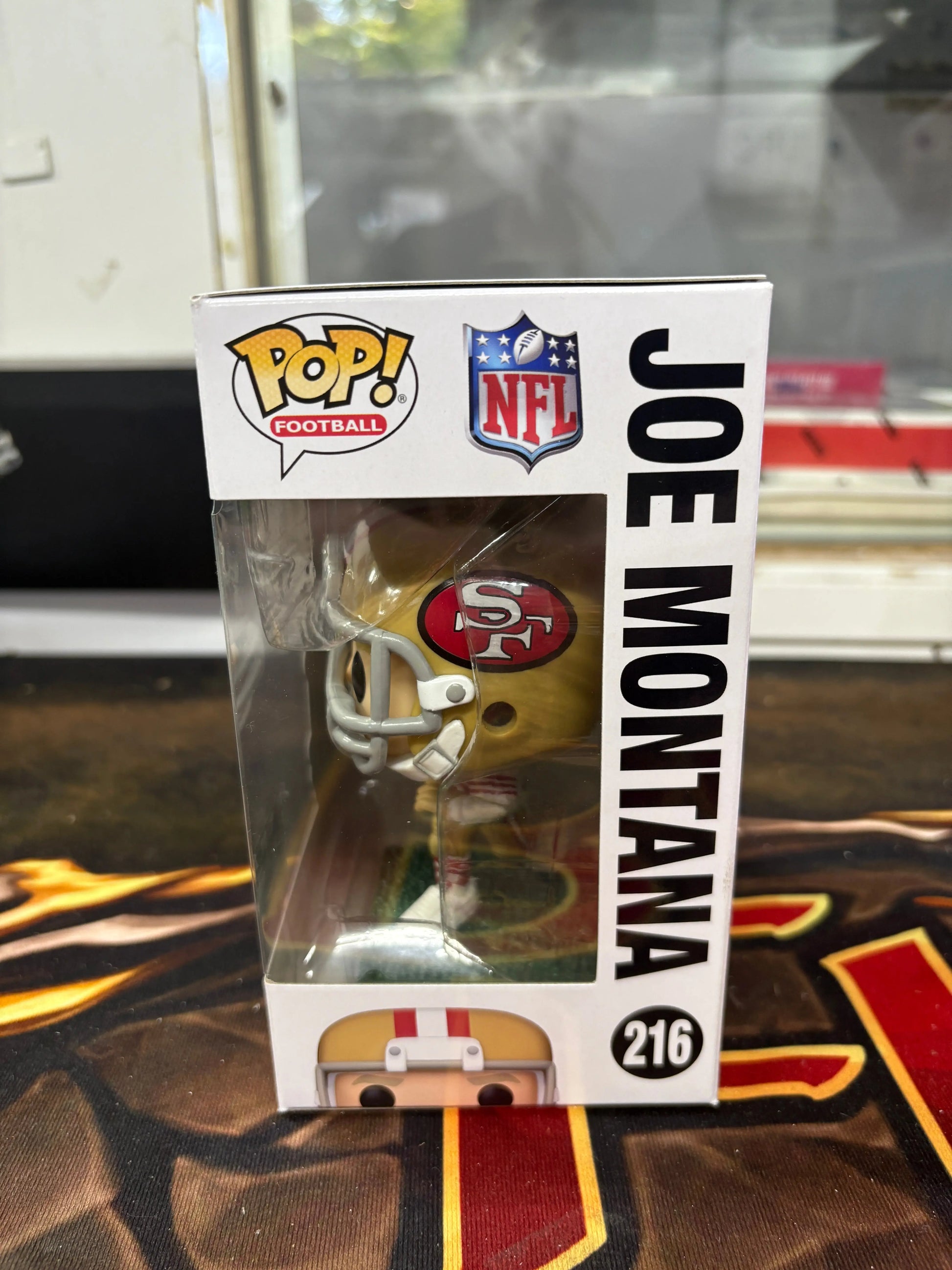Funko POP! Football San Francisco #216 Joe Montana FRENLY BRICKS - Open 7 Days