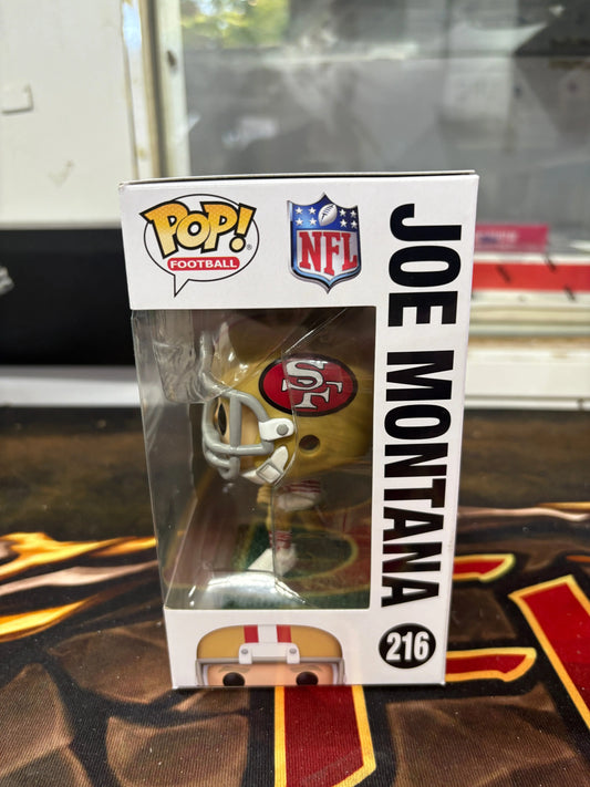 Funko POP! Football San Francisco #216 Joe Montana FRENLY BRICKS - Open 7 Days