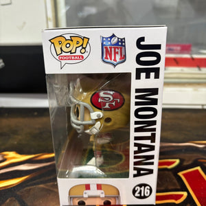 Funko POP! Football San Francisco #216 Joe Montana FRENLY BRICKS - Open 7 Days