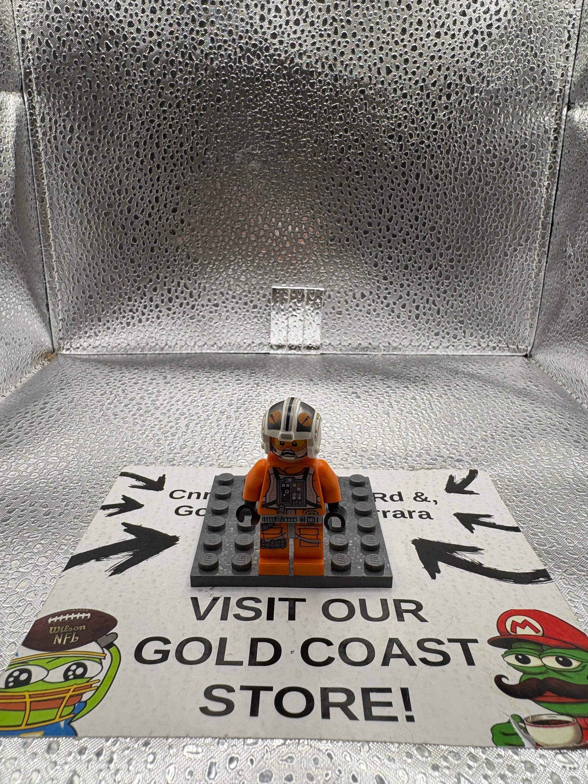 LEGO Star Wars Rebel X-Wing Pilot Minifigure 75032 Theron Nett Dual Printed Head FRENLY BRICKS - Open 7 Days