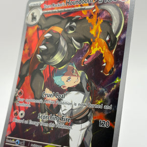Pokemon TCG Destined Rivals - Team Rocket’s Houndoom 191/182 NM FRENLY BRICKS - Open 7 Days