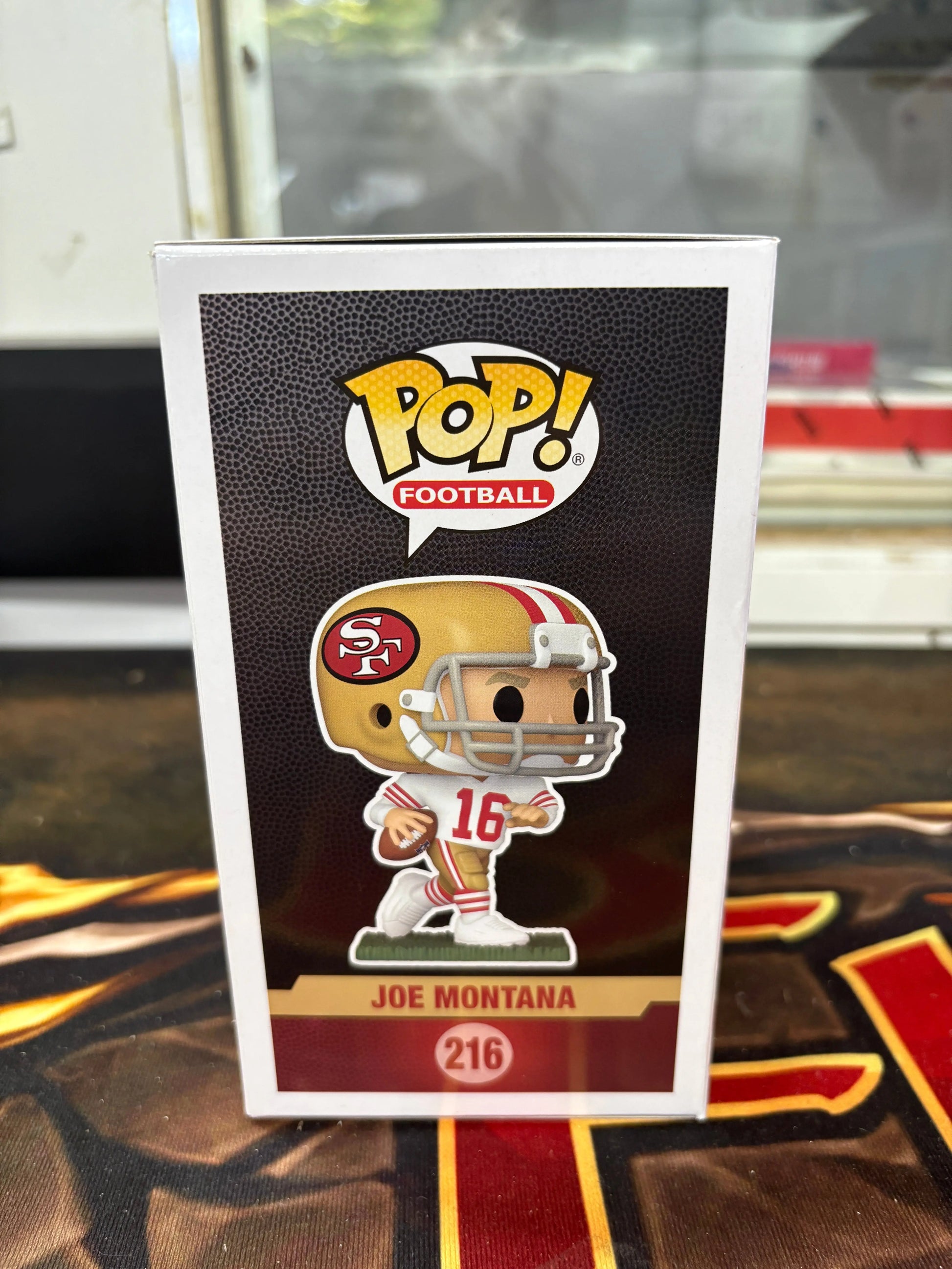Funko POP! Football San Francisco #216 Joe Montana FRENLY BRICKS - Open 7 Days