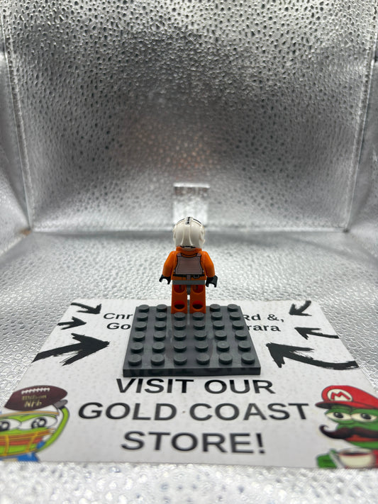 LEGO Star Wars Rebel X-Wing Pilot Minifigure 75032 Theron Nett Dual Printed Head FRENLY BRICKS - Open 7 Days