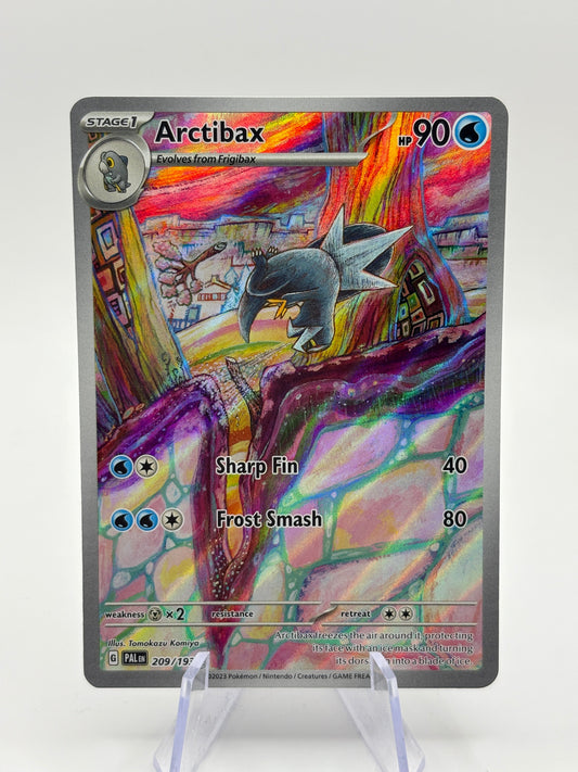 Pokemon TCG Paldea Evolved - Arctibax 209/193 Illustration Rare N FRENLY BRICKS - Open 7 Days