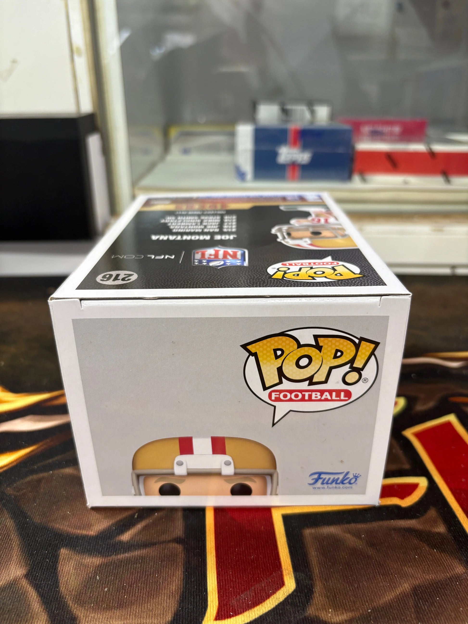 Funko POP! Football San Francisco #216 Joe Montana FRENLY BRICKS - Open 7 Days