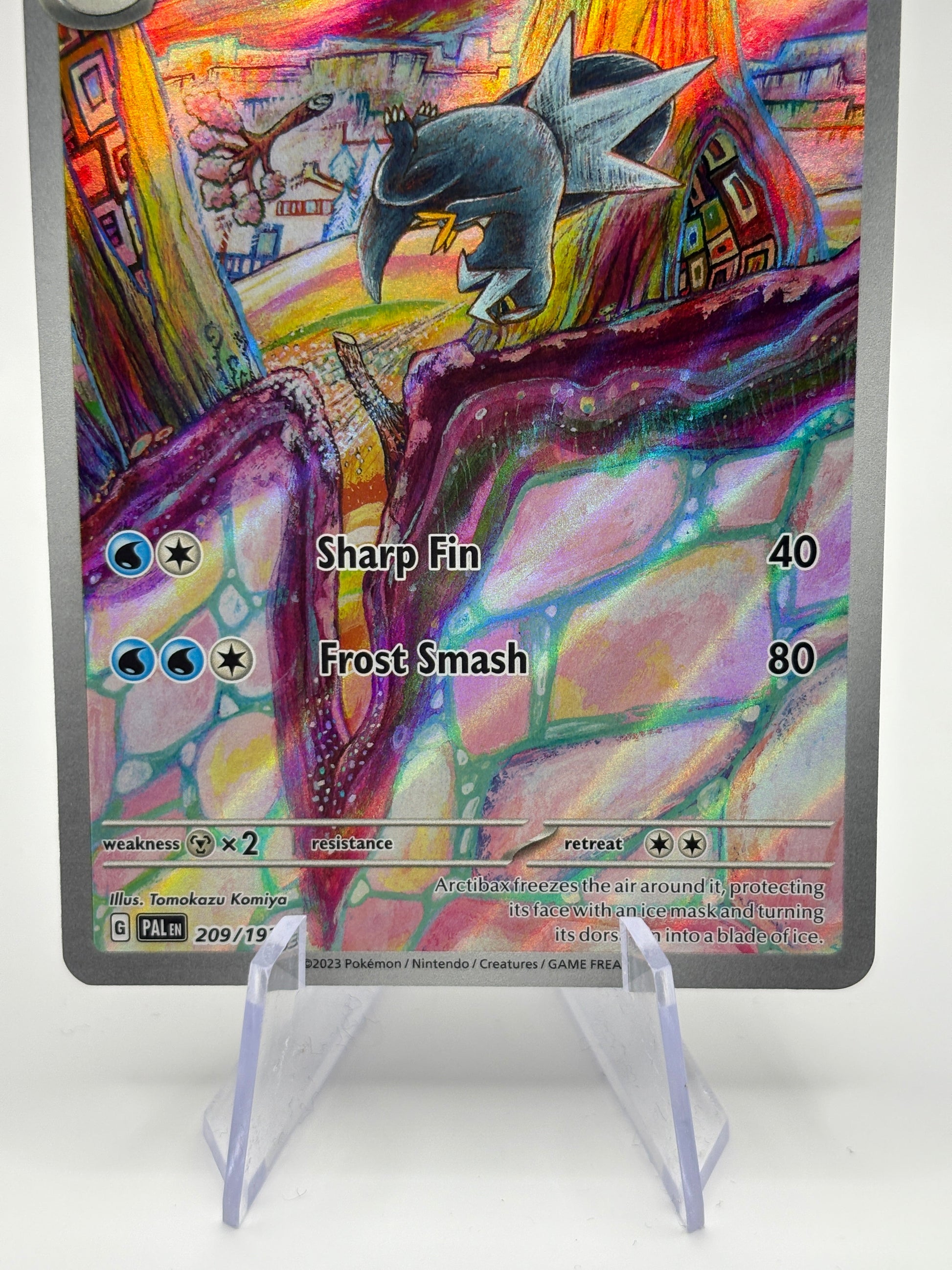 Pokemon TCG Paldea Evolved - Arctibax 209/193 Illustration Rare N FRENLY BRICKS - Open 7 Days