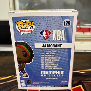 Funko POP! Basketball Memphis Grizzlies #129 Ja Morant FRENLY BRICKS - Open 7 Days
