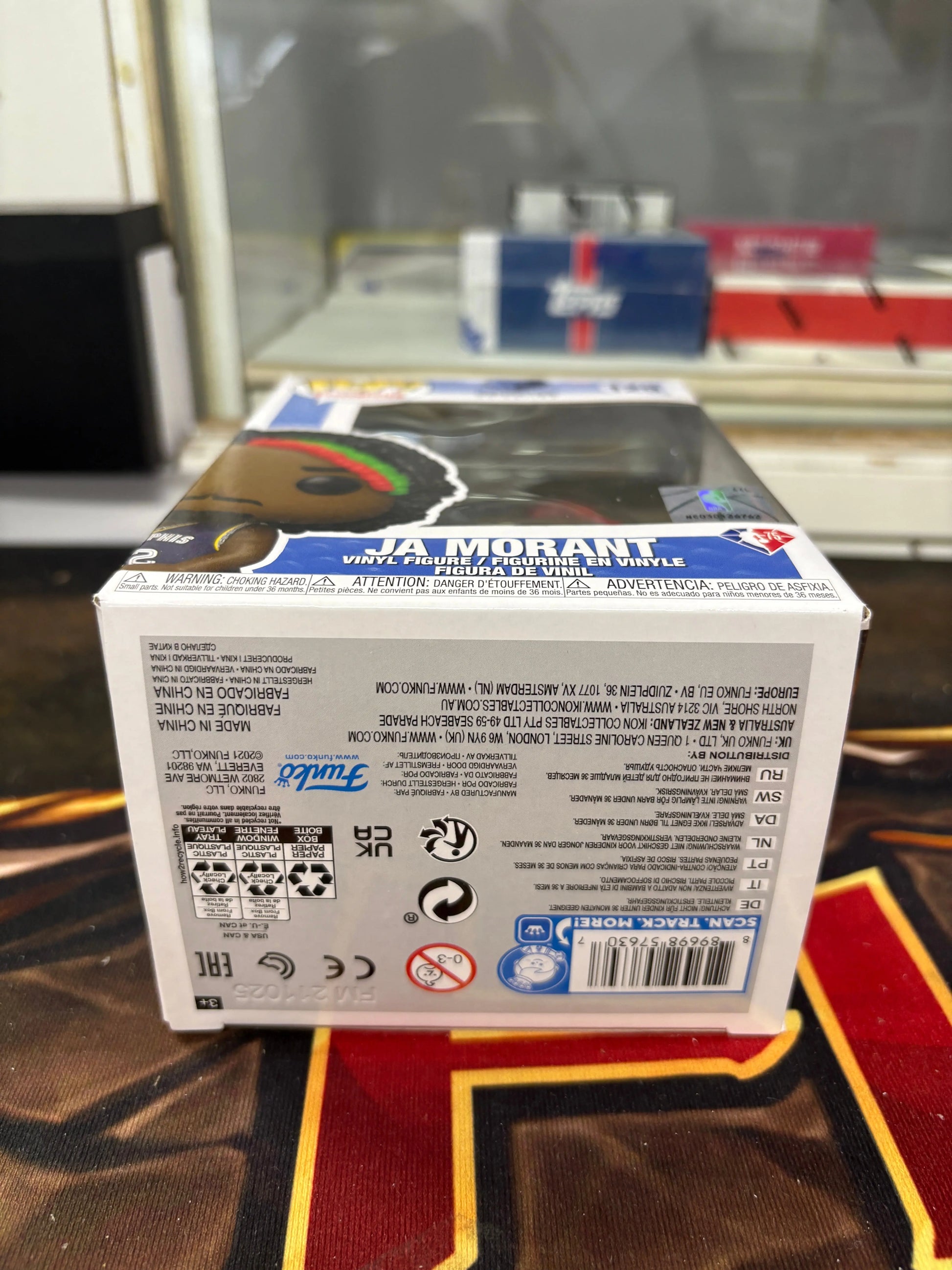 Funko POP! Basketball Memphis Grizzlies #129 Ja Morant FRENLY BRICKS - Open 7 Days