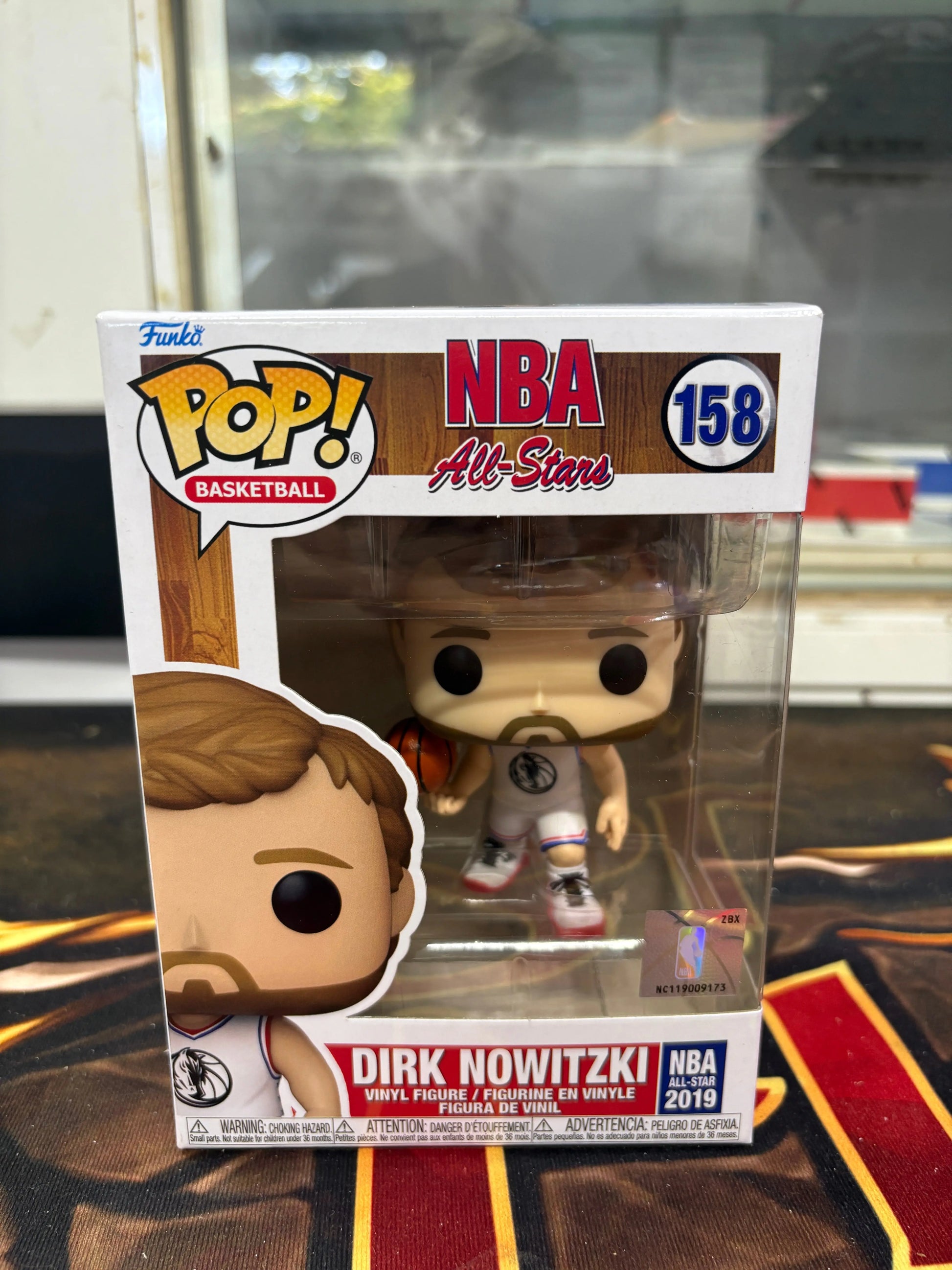 Funko POP! Basketball NBA All-Stars #158 Dirk Nowitzki FRENLY BRICKS - Open 7 Days