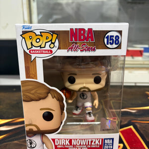 Funko POP! Basketball NBA All-Stars #158 Dirk Nowitzki FRENLY BRICKS - Open 7 Days