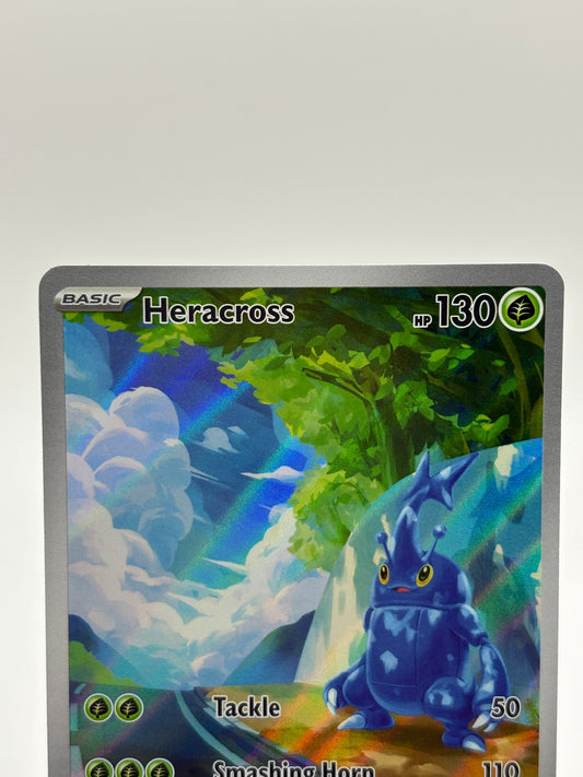 Pokemon TCG Paldea Evolved - Heracross 194/193 Illustration Rare NM FRENLY BRICKS - Open 7 Days