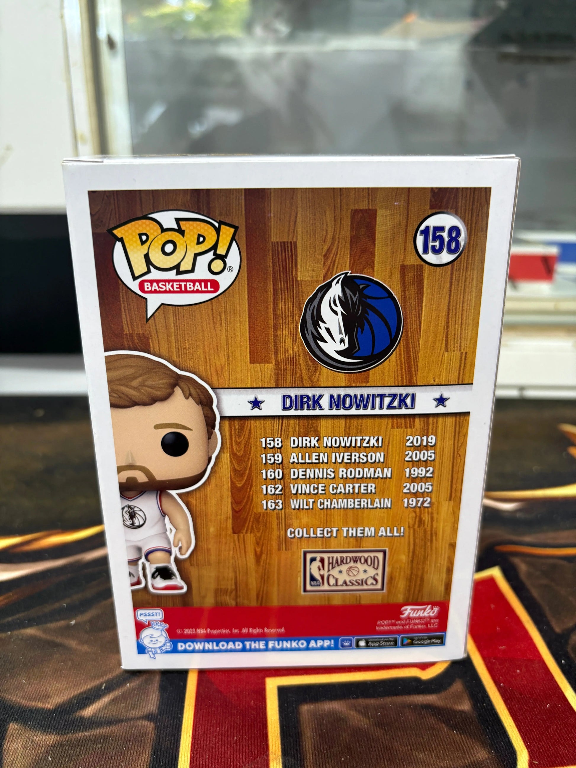 Funko POP! Basketball NBA All-Stars #158 Dirk Nowitzki FRENLY BRICKS - Open 7 Days
