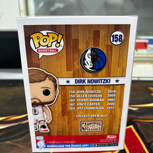 Funko POP! Basketball NBA All-Stars #158 Dirk Nowitzki FRENLY BRICKS - Open 7 Days