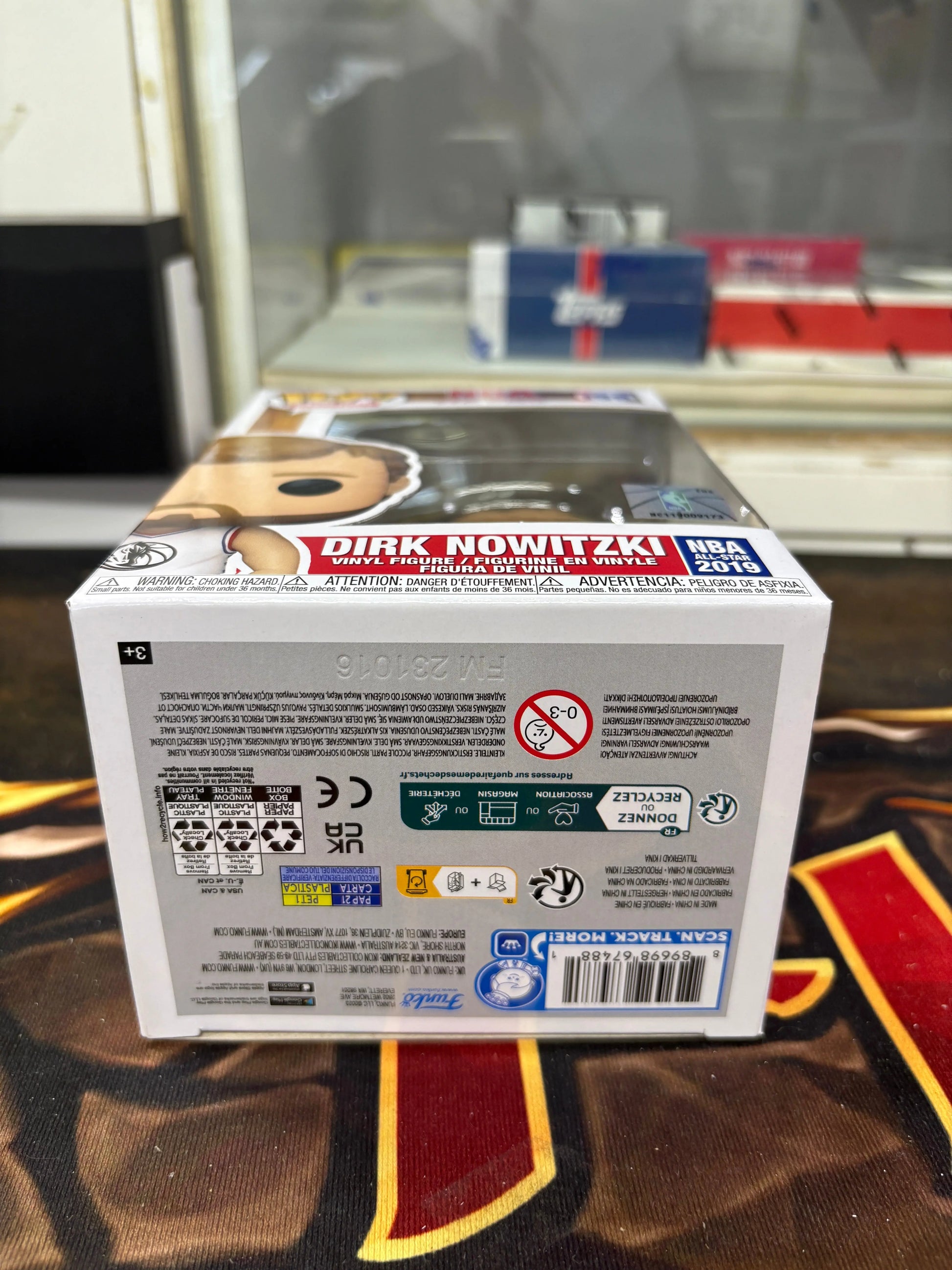 Funko POP! Basketball NBA All-Stars #158 Dirk Nowitzki FRENLY BRICKS - Open 7 Days