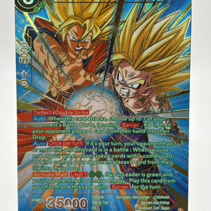 DBS Masters - SS Son Goku & SS2 Son Gohan, Father-Son Solidarity BT21-079 SPR FRENLY BRICKS - Open 7 Days