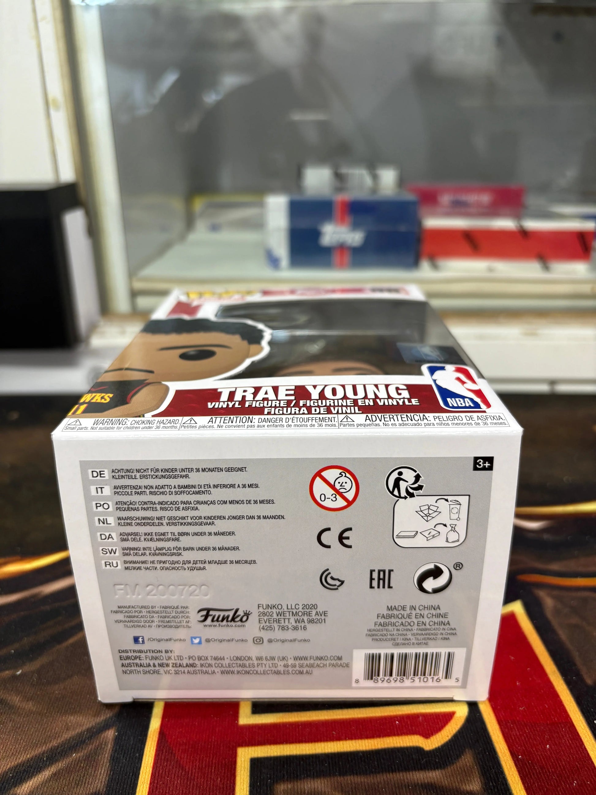 Funko POP! Basketball Atlanta Basketball #96 Trae Young FRENLY BRICKS - Open 7 Days